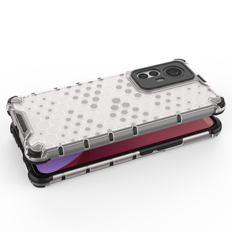  Xiaomi 12 Pro Skal Hybrid Honeycomb Svart