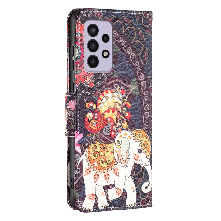  Samsung Galaxy A33 5G Fodral Med Tryck Mandala Elefant
