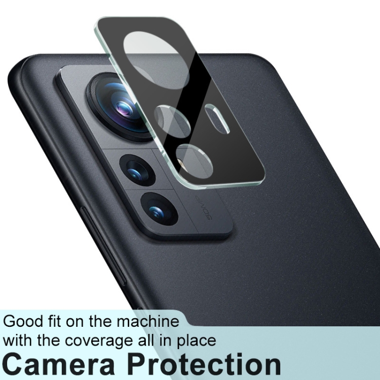 IMAK IMAK Xiaomi 12 Pro Linsskydd Härdat Glas Svart