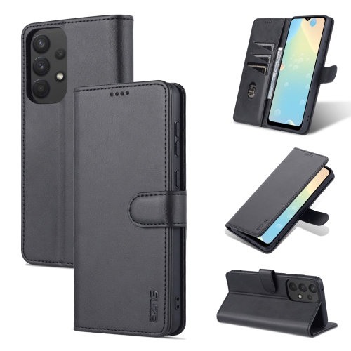 AZNS AZNS Samsung Galaxy A33 5G Fodral Läder Svart