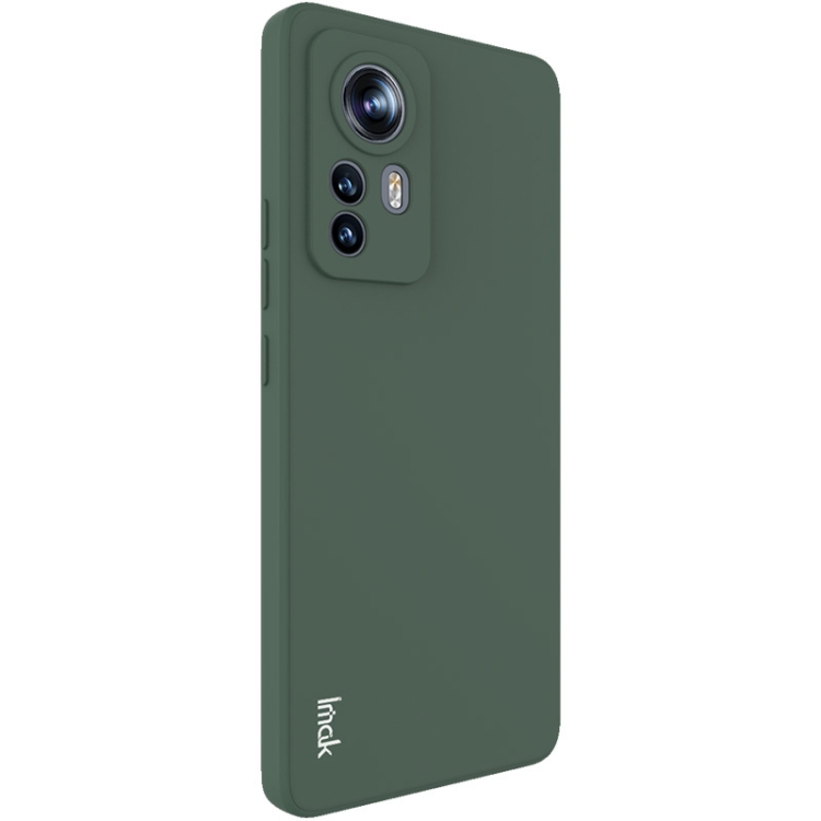 IMAK IMAK Xiaomi 12 Pro Skal Skin Touch Mörk Grön