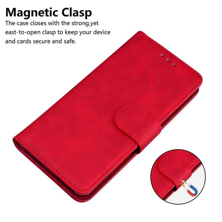  Xiaomi 12 Pro Fodral Skin Touch Röd
