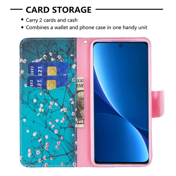  Xiaomi 12 Pro Fodral Med Tryck Blossom