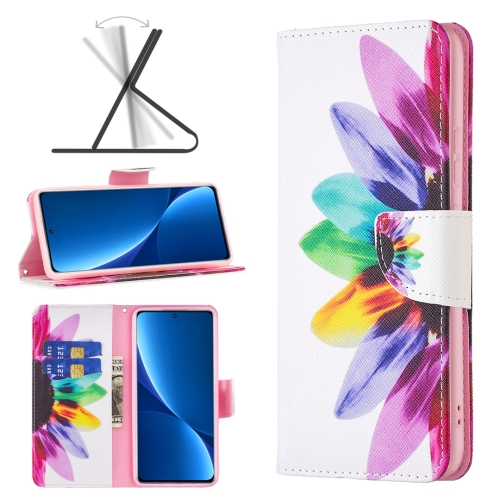  Xiaomi 12 Pro Fodral Med Tryck Sun Flower
