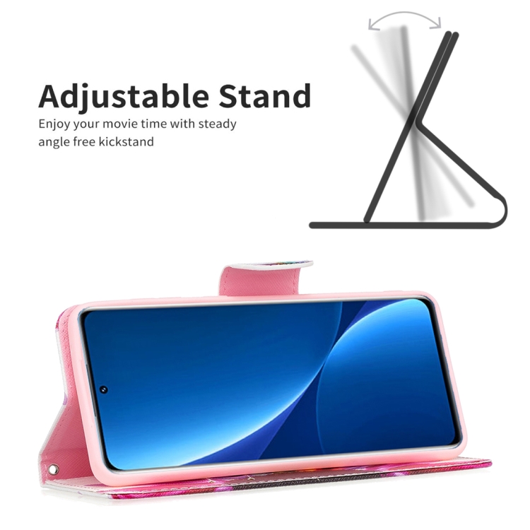  Xiaomi 12 Pro Fodral Med Tryck Sun Flower
