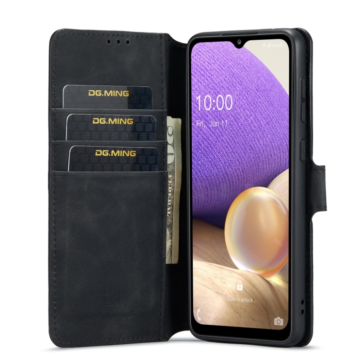 DG.MING DG.MING Samsung Galaxy A33 5G Fodral Retro Svart