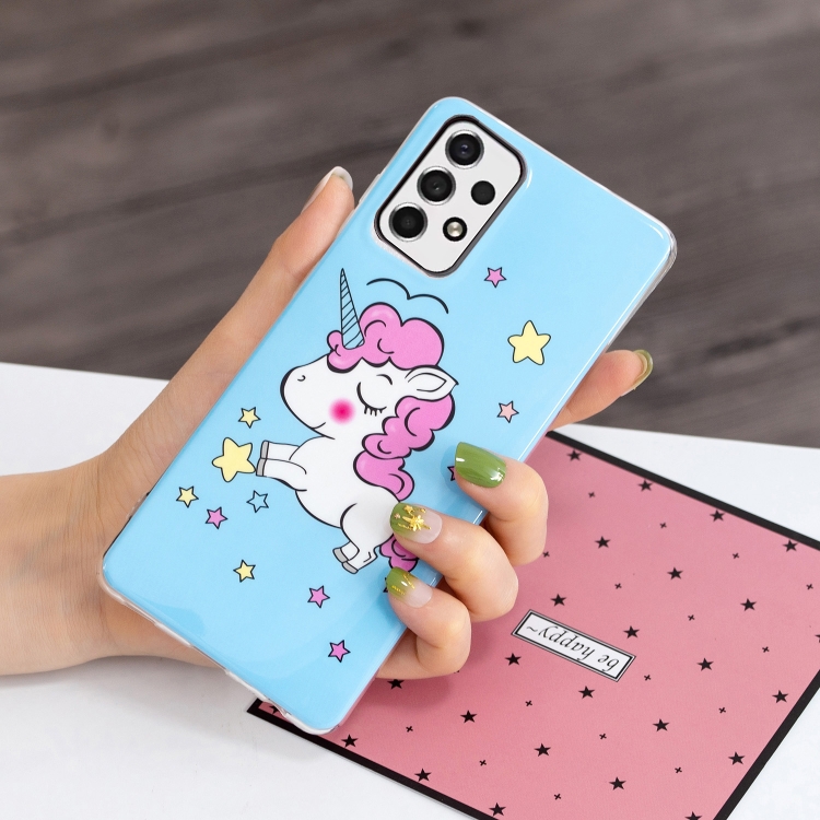  Samsung Galaxy A33 5G Skal Glow-in-dark Unicorn