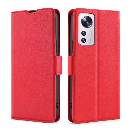  Xiaomi 12 Pro Fodral Ultra Slim Röd