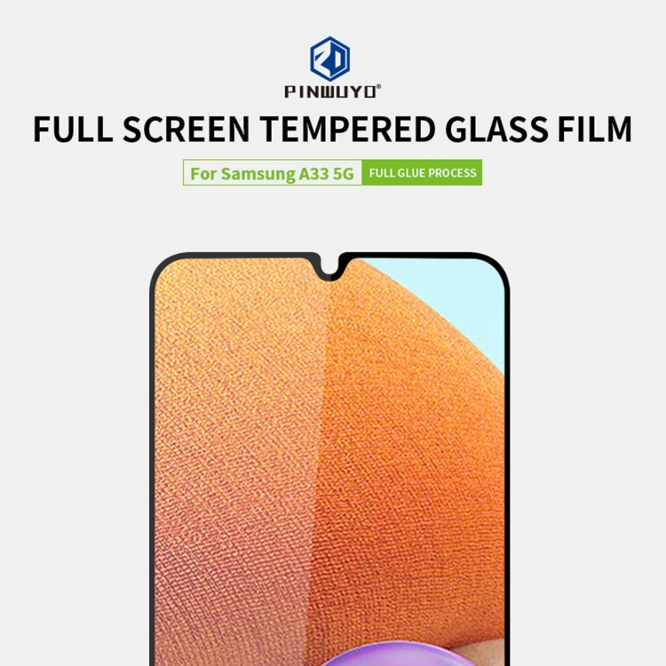 PINWUYO PINWUYO Samsung Galaxy A33 5G Skärmskydd Heltäckande