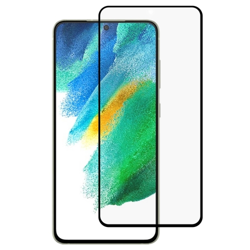  Samsung Galaxy S21 FE Heltäckande Skärmskydd Härdat Glas