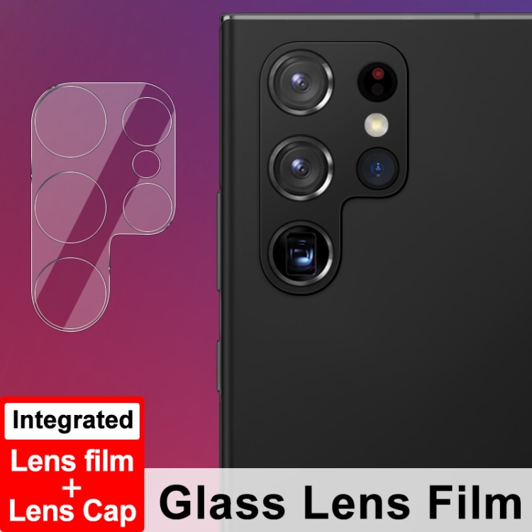IMAK IMAK Samsung Galaxy S22 Ultra Linsskydd Härdat Glas