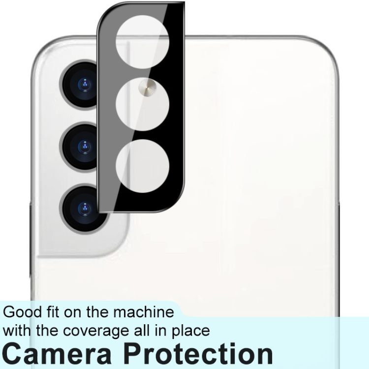 IMAK IMAK Samsung Galaxy S22 / S22 Plus Linsskydd Härdat Glas Svart