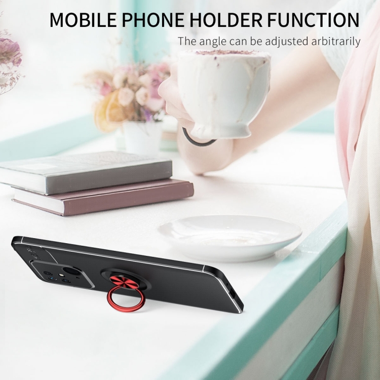  Xiaomi Redmi 10C Skal Ring Svart/Blå
