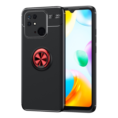  Xiaomi Redmi 10C Skal Ring Svart/Röd