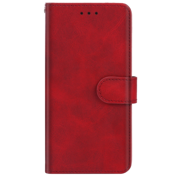  Sony Xperia 10 IV Fodral Solid Läder Röd