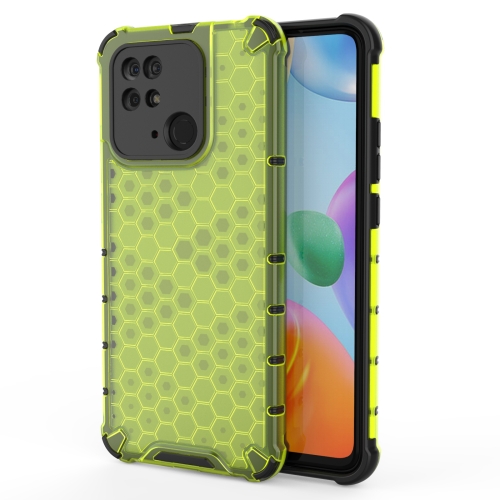  Xiaomi Redmi 10C Skal Armor Honeycomb Grön