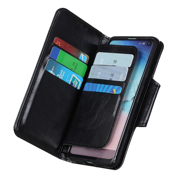  Xiaomi Redmi 10C Fodral Flerkort Läder Svart