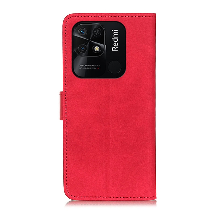 KHAZNEH KHAZNEH Xiaomi Redmi 10C Fodral Retro Röd