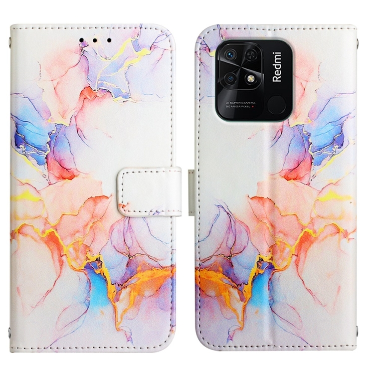  Xiaomi Redmi 10C Fodral Marmor Galaxy Vit