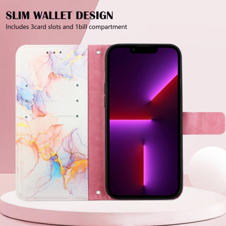  Xiaomi Redmi 10C Fodral Marmor Galaxy Vit