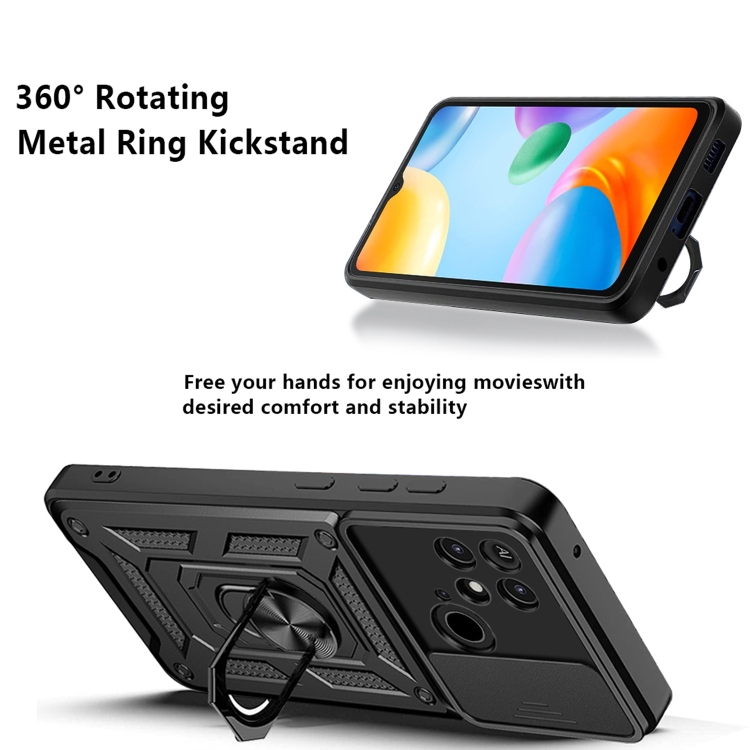  Xiaomi Redmi 10C Skal Hybrid CamShield Silver