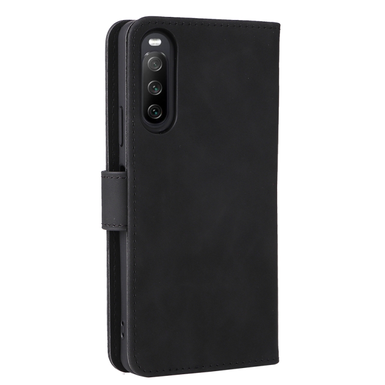  Sony Xperia 10 IV Fodral Skin Touch Svart