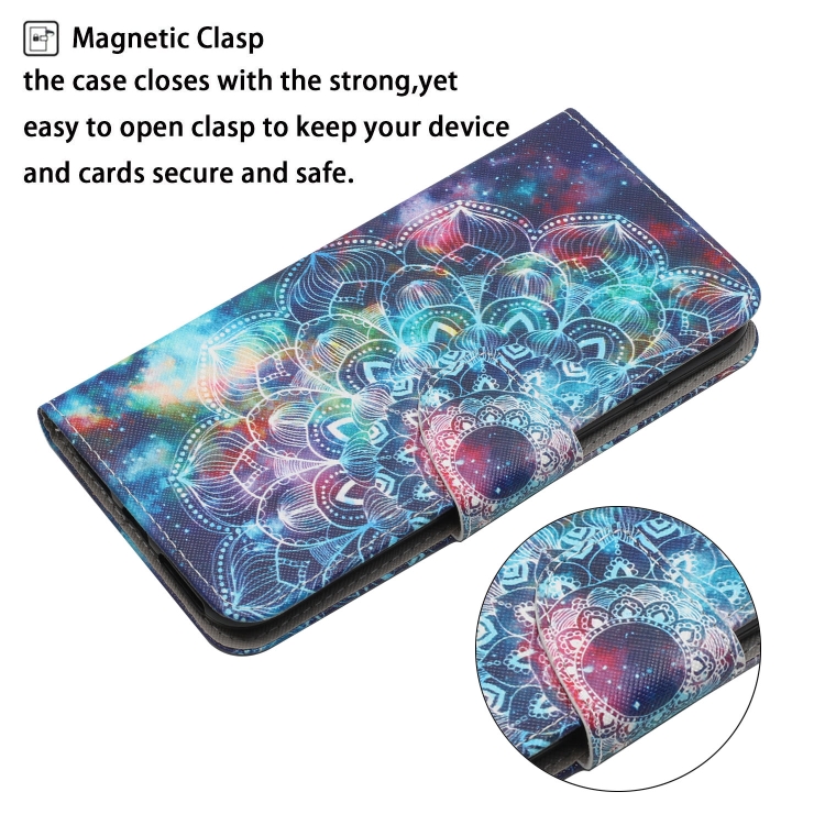 Xiaomi Redmi 10C Fodral Med Tryck Galaxy Mandala