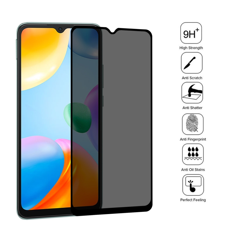  Xiaomi Redmi 10C Skärmskydd Heltäckande Privacy