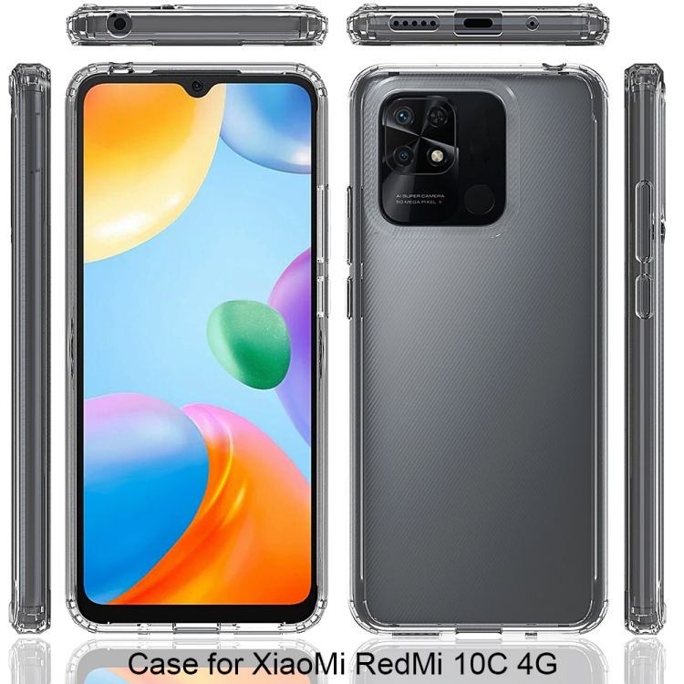  Xiaomi Redmi 10C Skal Akryl/TPU Transparent