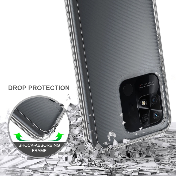  Xiaomi Redmi 10C Skal Akryl/TPU Svart