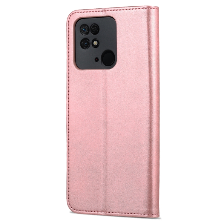 AZNS AZNS Xiaomi Redmi 10C Fodral Läder Roséguld