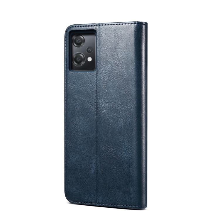  OnePlus Nord CE 2 Lite 5G Fodral Oil Wax Blå