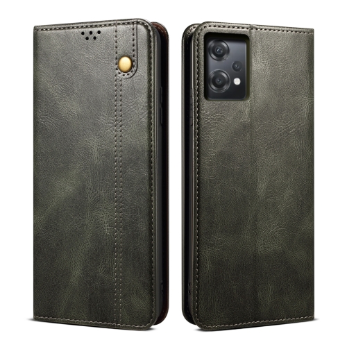  OnePlus Nord CE 2 Lite 5G Fodral Oil Wax Grön