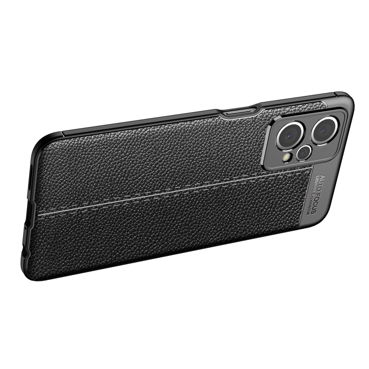  OnePlus Nord CE 2 Lite 5G Skal Litchi Textur Svart