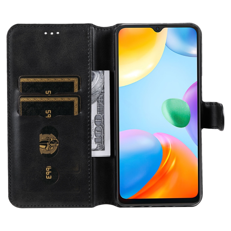  Xiaomi Redmi 10C Fodral Läder Svart