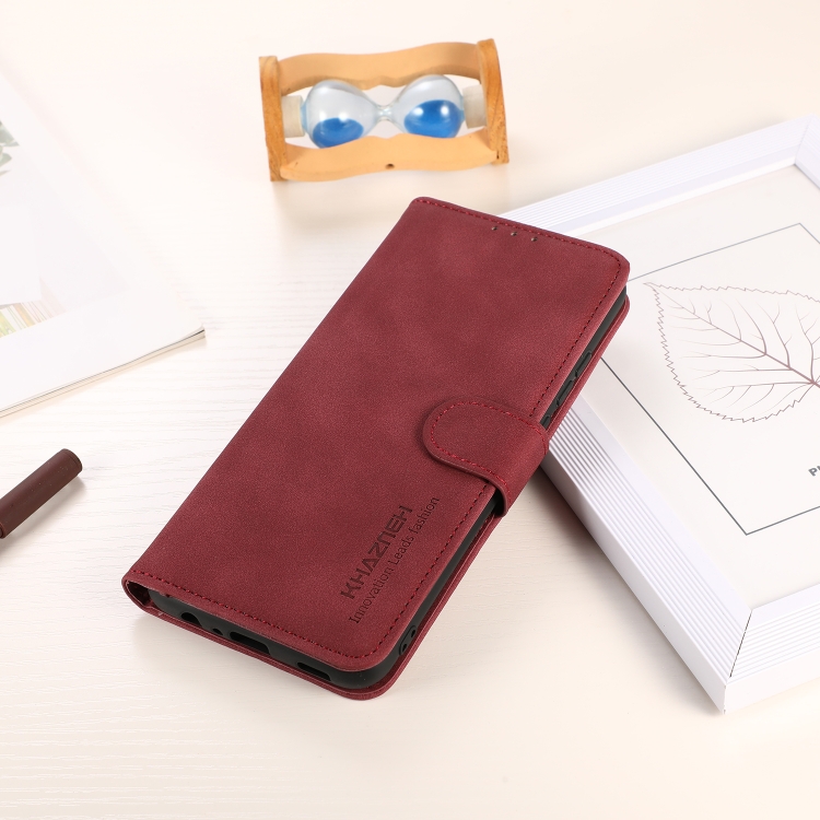 KHAZNEH KHAZNEH OnePlus Nord CE 2 Lite 5G Fodral Retro Röd