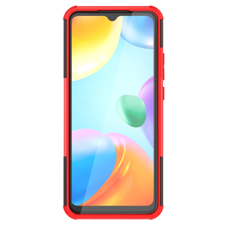  Xiaomi Redmi 10C Skal Ultimata Stöttåligt med Stöd Röd
