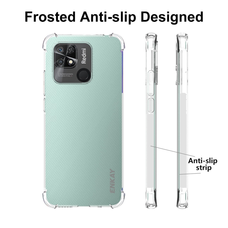 ENKAY ENKAY Xiaomi Redmi 10C Skal Shockproof Transparent