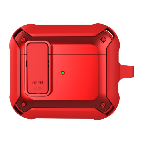  AirPods 3 Skal Shockproof Hybrid Armor Röd