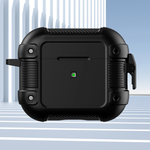  AirPods 3 Skal Shockproof Tank Hybrid Svart