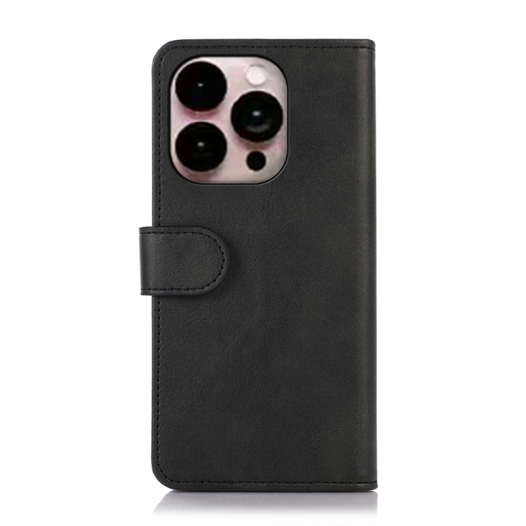  iPhone 14 Pro Max Fodral Läder Svart