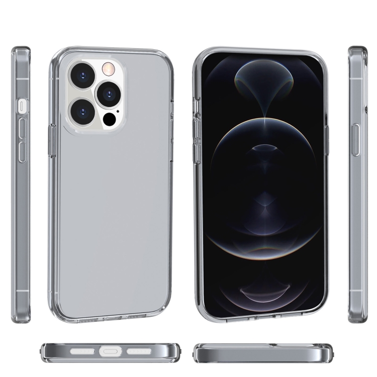  iPhone 14 Pro Max Skal Shockproof Semi Transparent Grå