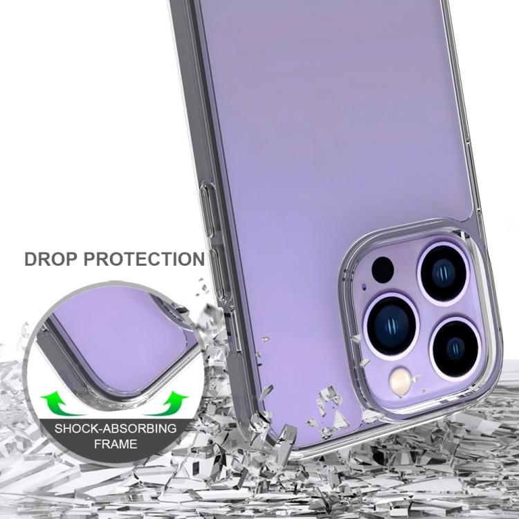  iPhone 14 Pro Max Skal Shockproof Hybrid Akryl/TPU Svart
