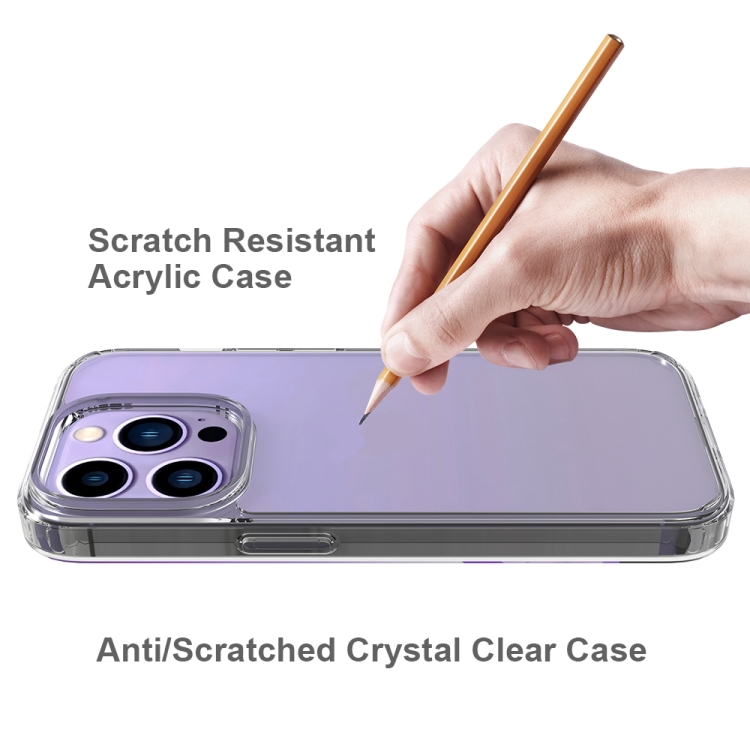  iPhone 14 Pro Max Skal Shockproof Hybrid Akryl/TPU Svart
