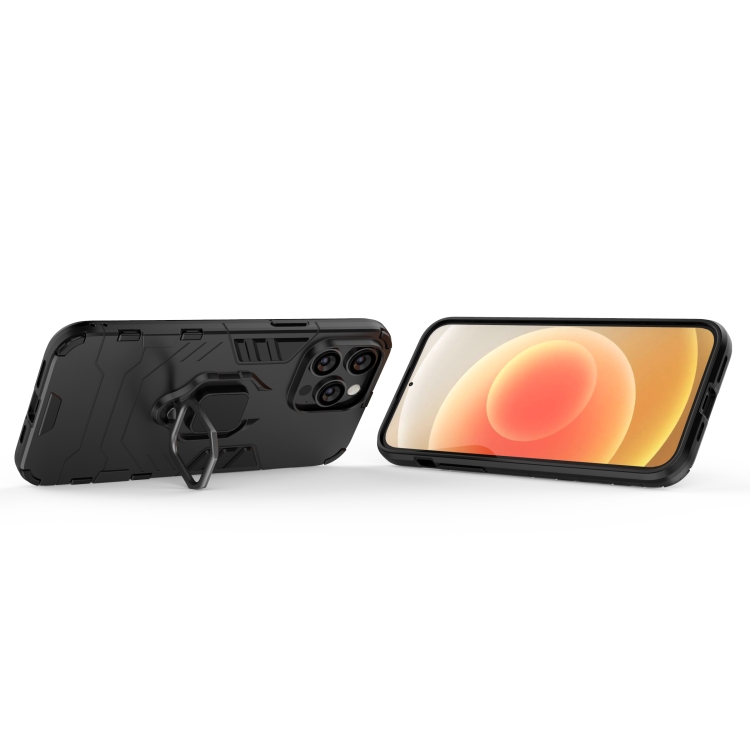  iPhone 14 Pro Max Skal Ring Hybrid Armor Svart