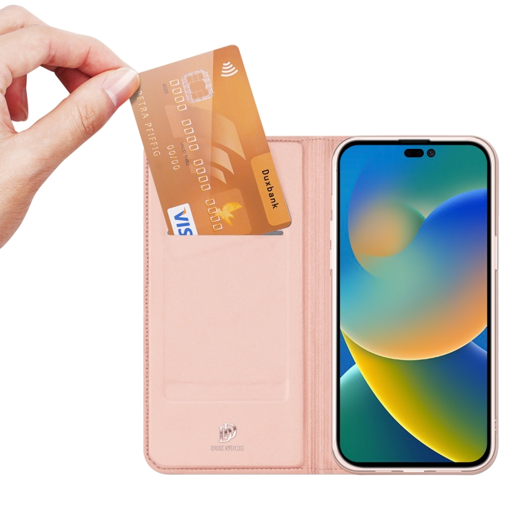 DUX DUCIS DUX DUCIS iPhone 14 Pro Max Fodral Skin Pro Roséguld