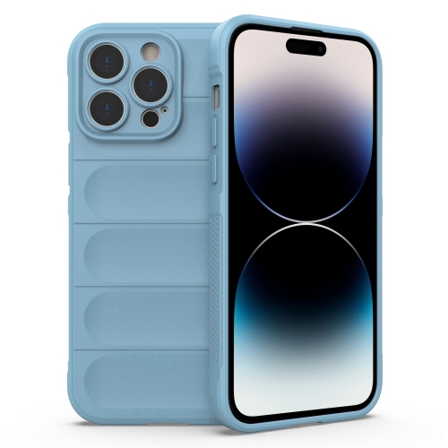  iPhone 14 Pro Max Skal Magic Shield TPU Ljus Blå