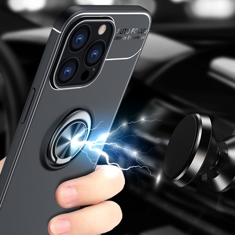  iPhone 14 Pro Max Skal Ring Blå
