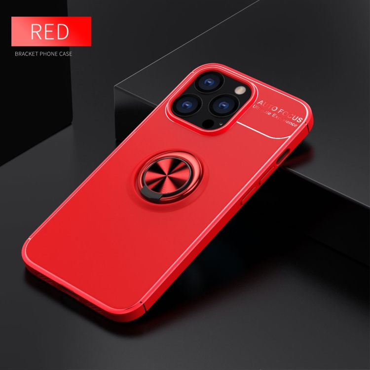  iPhone 14 Pro Max Skal Ring Röd