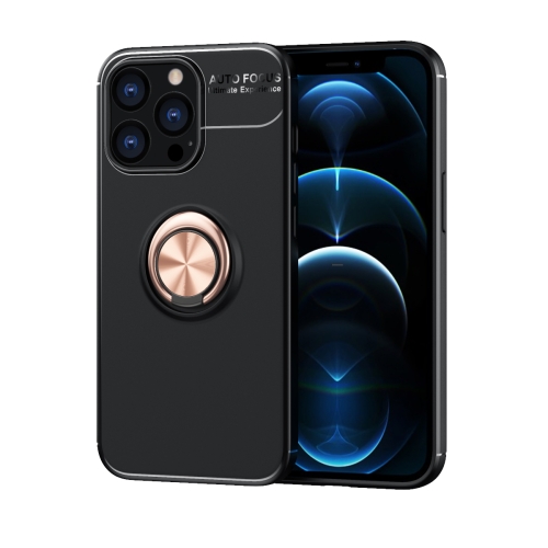  iPhone 14 Pro Max Skal Ring Svart/Roséguld